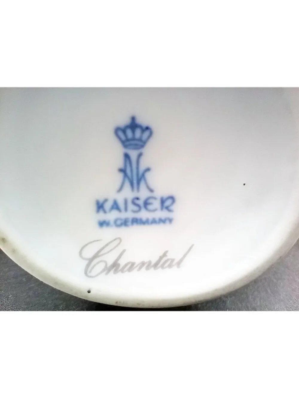 Porcelain Bud Vase AK Kaiser Chantal Floral 6
